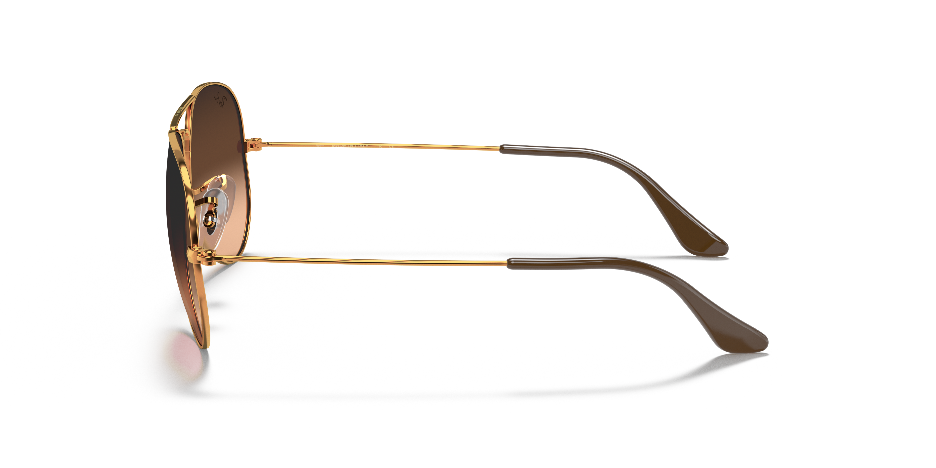 RB3025 Hellbraun MetallSunglass Frames von B24, Seitenansicht