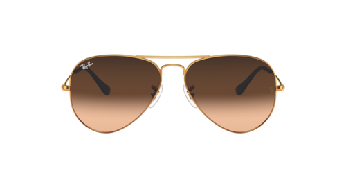 Ray-Ban - RB3025, Hellbraun/Silver/Arista Gold, Größe: Large