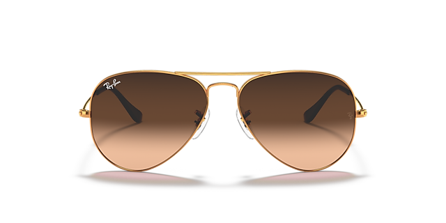 RB3025 Hellbraun MetallSunglass Frames von B24, Vorderansicht