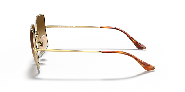 RB1971 Arista goud MetaalSunglass Frames van B24, Zijaanzicht