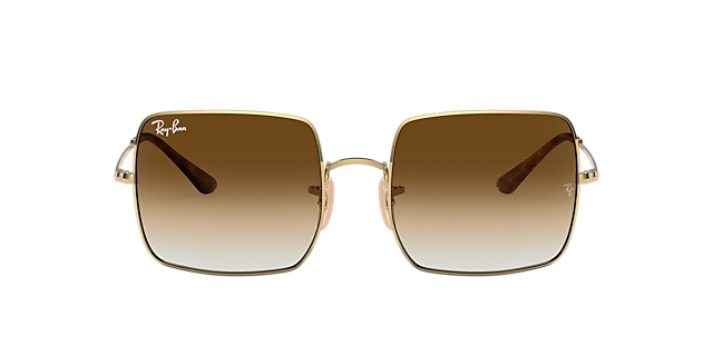 RB1971 Arista goud MetaalSunglass Frames van B24, met getinte lenzen