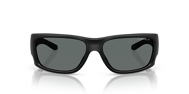 AN4345 Black Matte Top & Shiny KunststoffSunglass Frames von B24, Vorderansicht