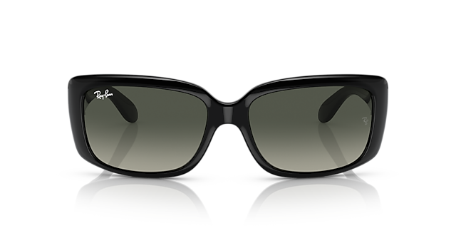 RB4389 Zwart KunststofSunglass Frames van B24, Vooraanzicht