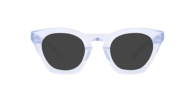 Alice Crystal Blurry White AcetatEyeglass Frames von B24, mit getönten Gläsern