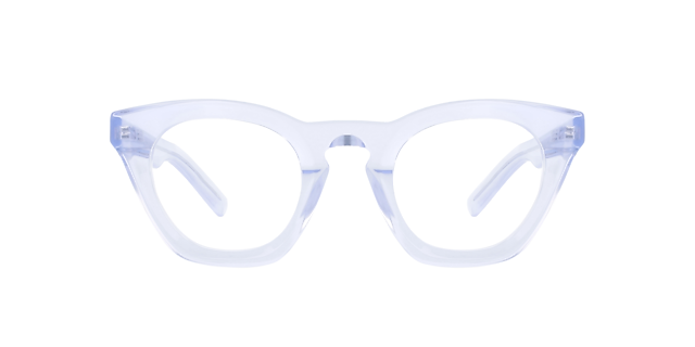 Alice Crystal Blurry White AcetatEyeglass Frames von B24, Vorderansicht