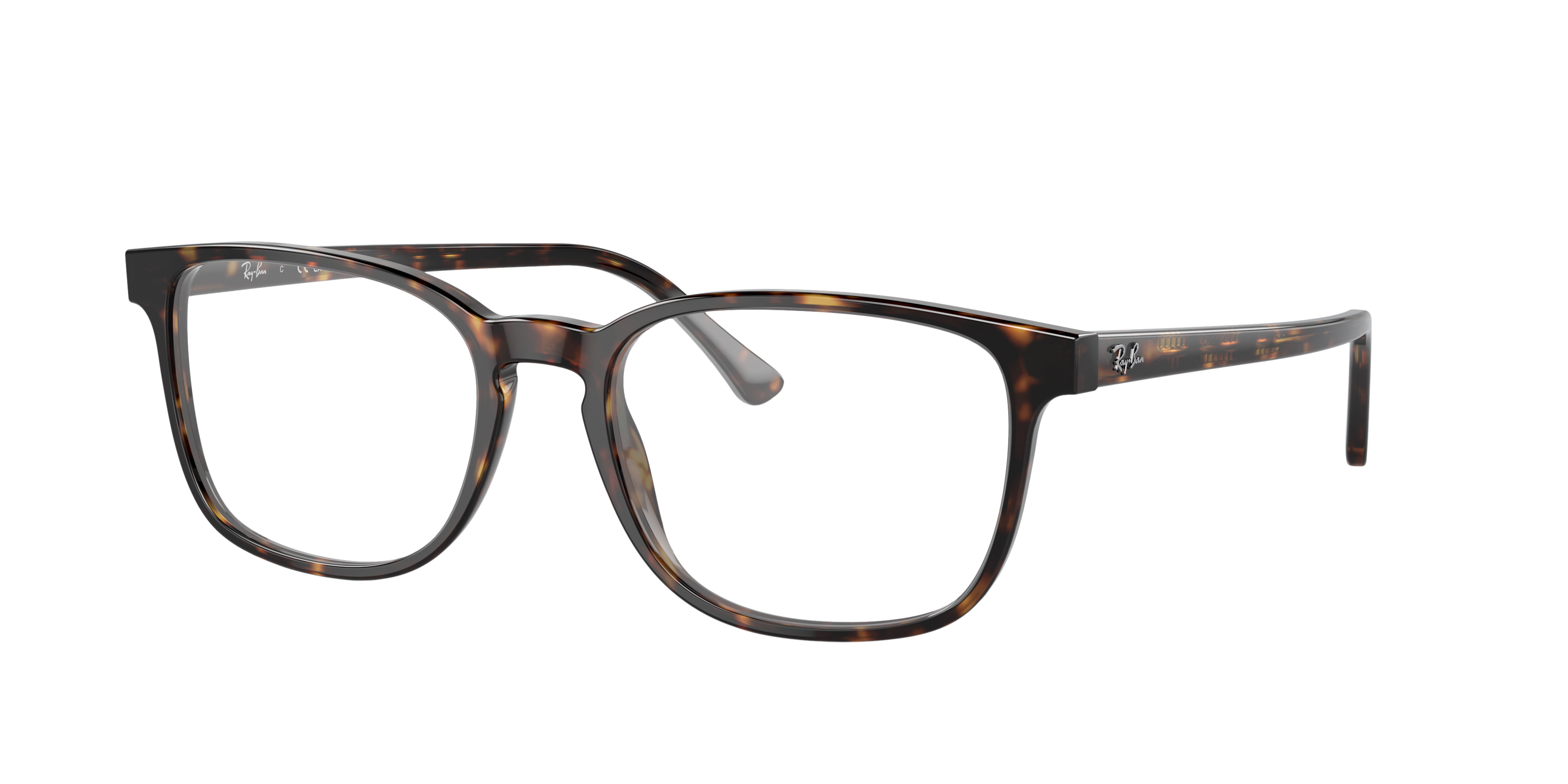 RB5418 Havana AcetatEyeglass Frames von B24, Dreiviertelansicht