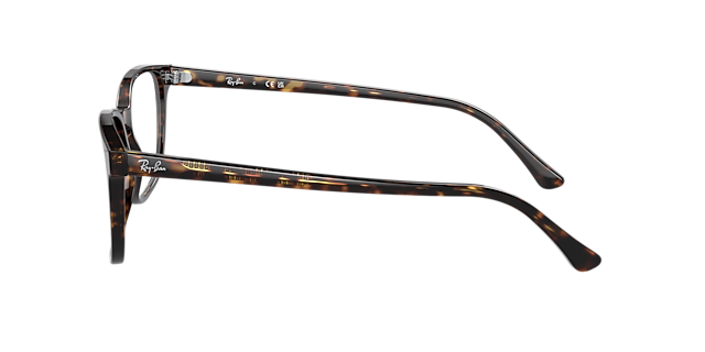 RB5418 Havana AcetaatEyeglass Frames van B24, Zijaanzicht