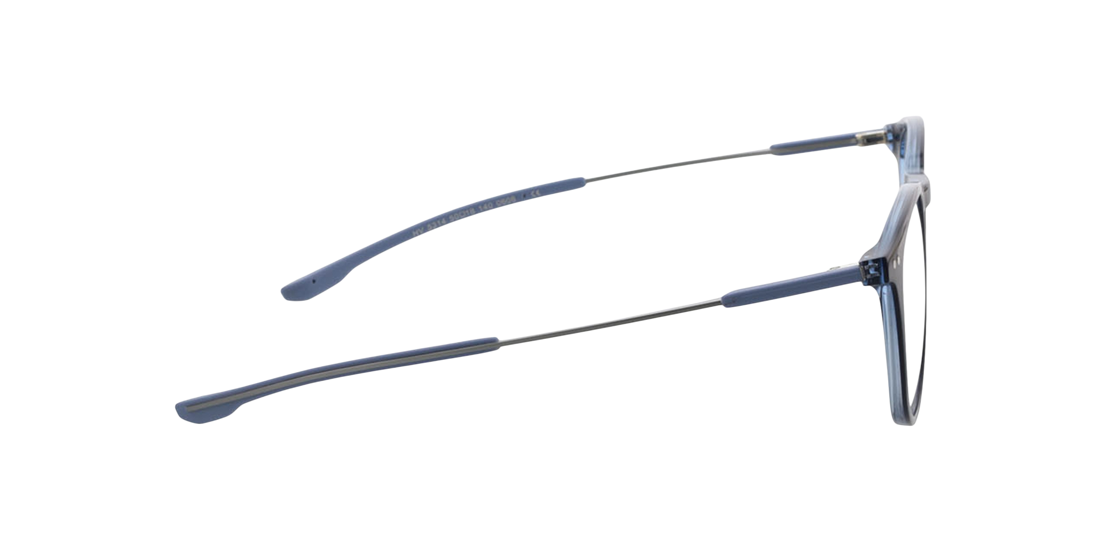 Malibu Bilayer Blue AcetatEyeglass Frames von B24, Seitenansicht