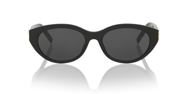 SL M148 Schwarz AcetatSunglass Frames von B24, Vorderansicht