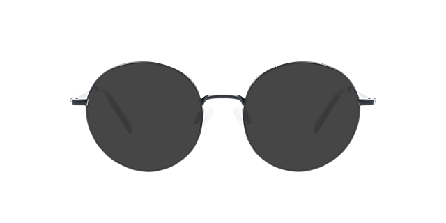 Hampton CT Black Titanium TitaanEyeglass Frames van B24, met getinte lenzen