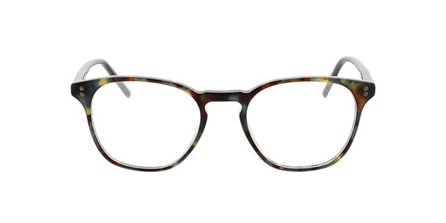 Chelsea Groen Havana AcetaatEyeglass Frames van B24, Vooraanzicht