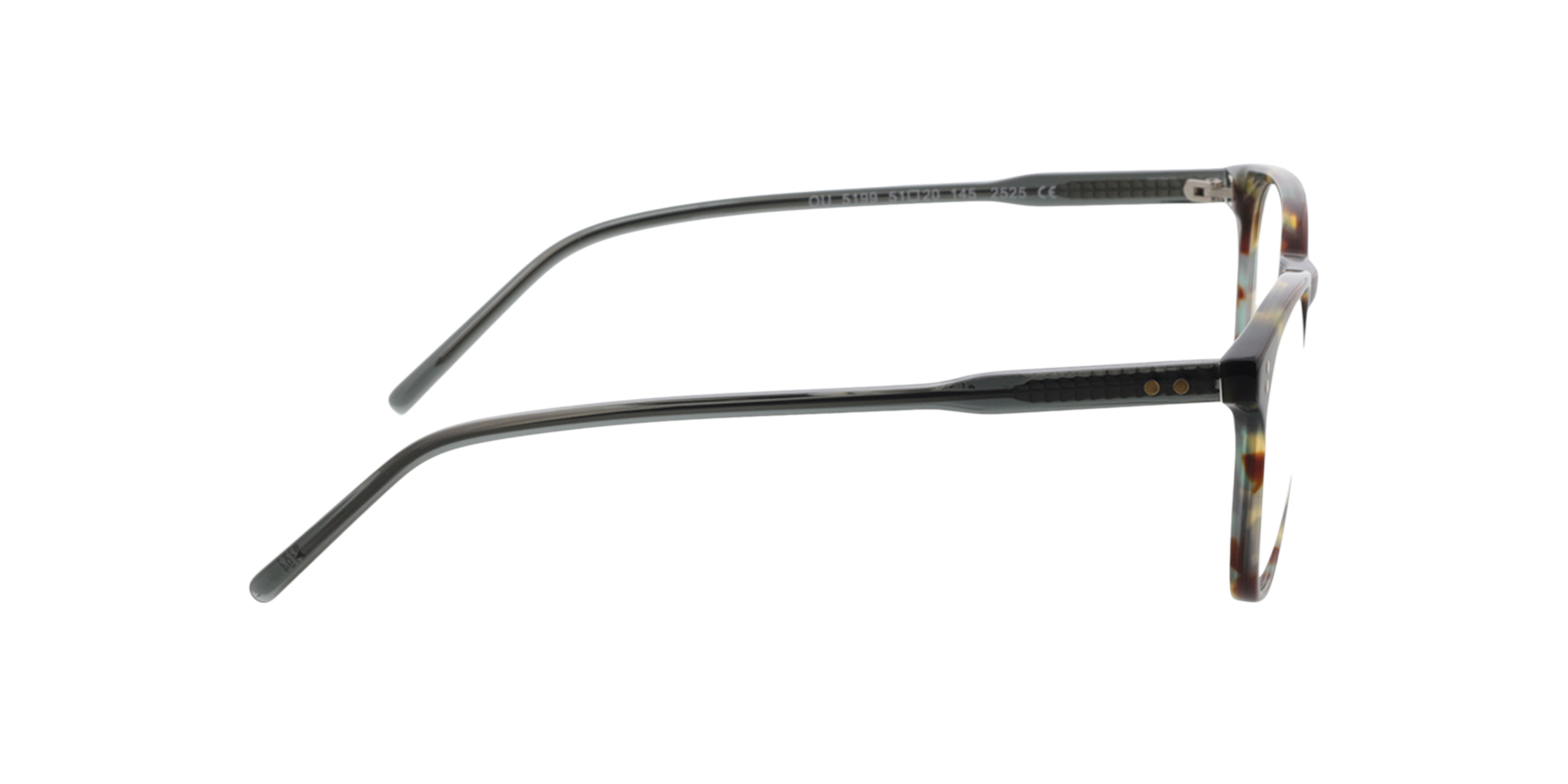 Chelsea Havana Grün AcetatSunglass Frames von B24, Seitenansicht