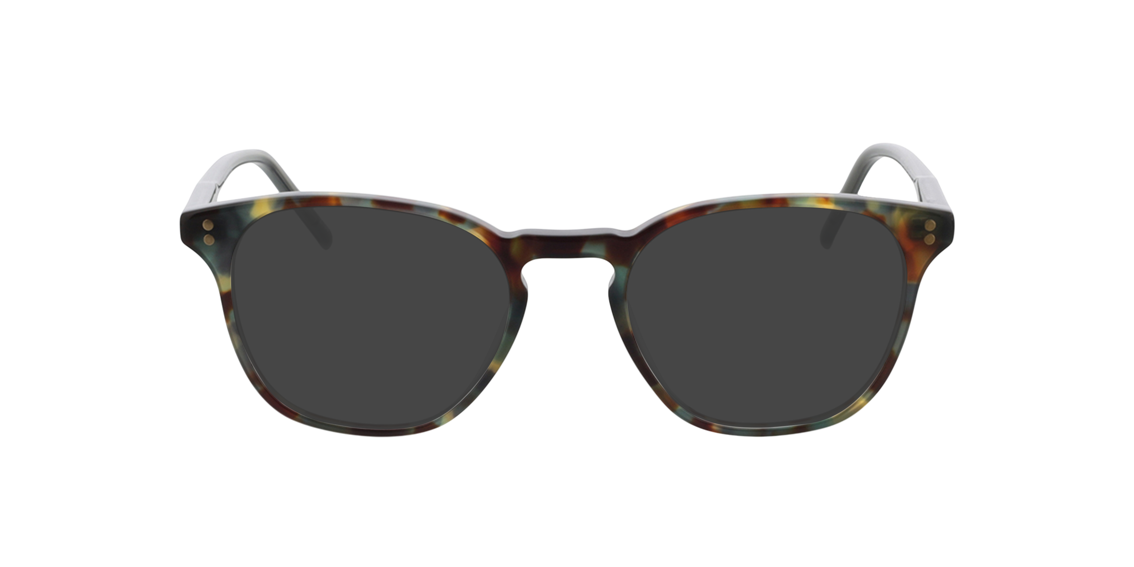 Chelsea Havana Grün AcetatSunglass Frames von B24, mit getönten Gläsern