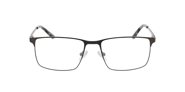 Bowie Matt Gun MetallEyeglass Frames von B24, Vorderansicht