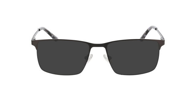 Bowie Matt Gun MetallEyeglass Frames von B24, mit getönten Gläsern