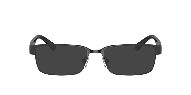 AX1017 Glanzend zwart MetaalEyeglass Frames van B24, met getinte lenzen