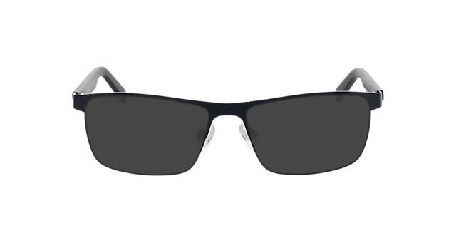 Aalborg Blauw MetaalEyeglass Frames van B24, met getinte lenzen