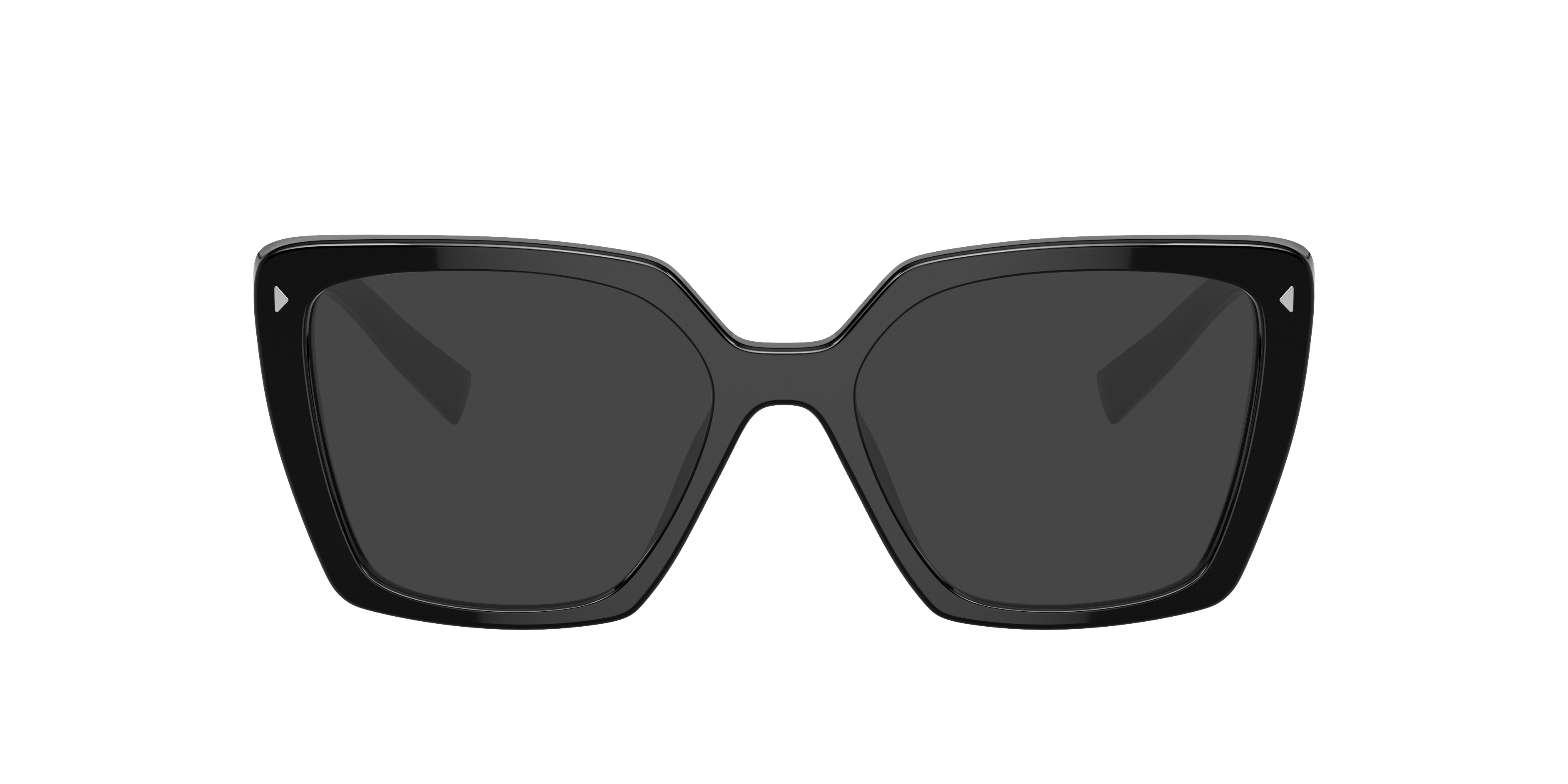 PR 16ZV Schwarz AcetatEyeglass Frames von B24, mit getönten Gläsern