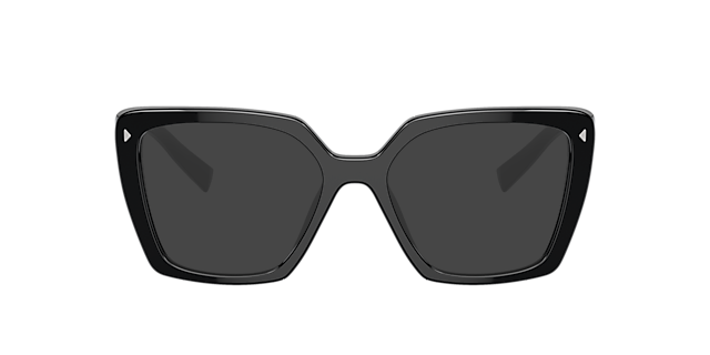 PR 16ZV Schwarz AcetatEyeglass Frames von B24, mit getönten Gläsern