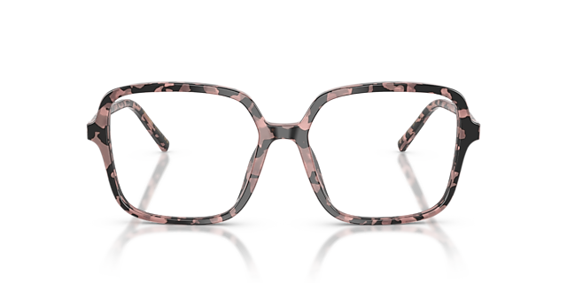 DG3442 Roze Havana AcetaatEyeglass Frames van B24, Vooraanzicht