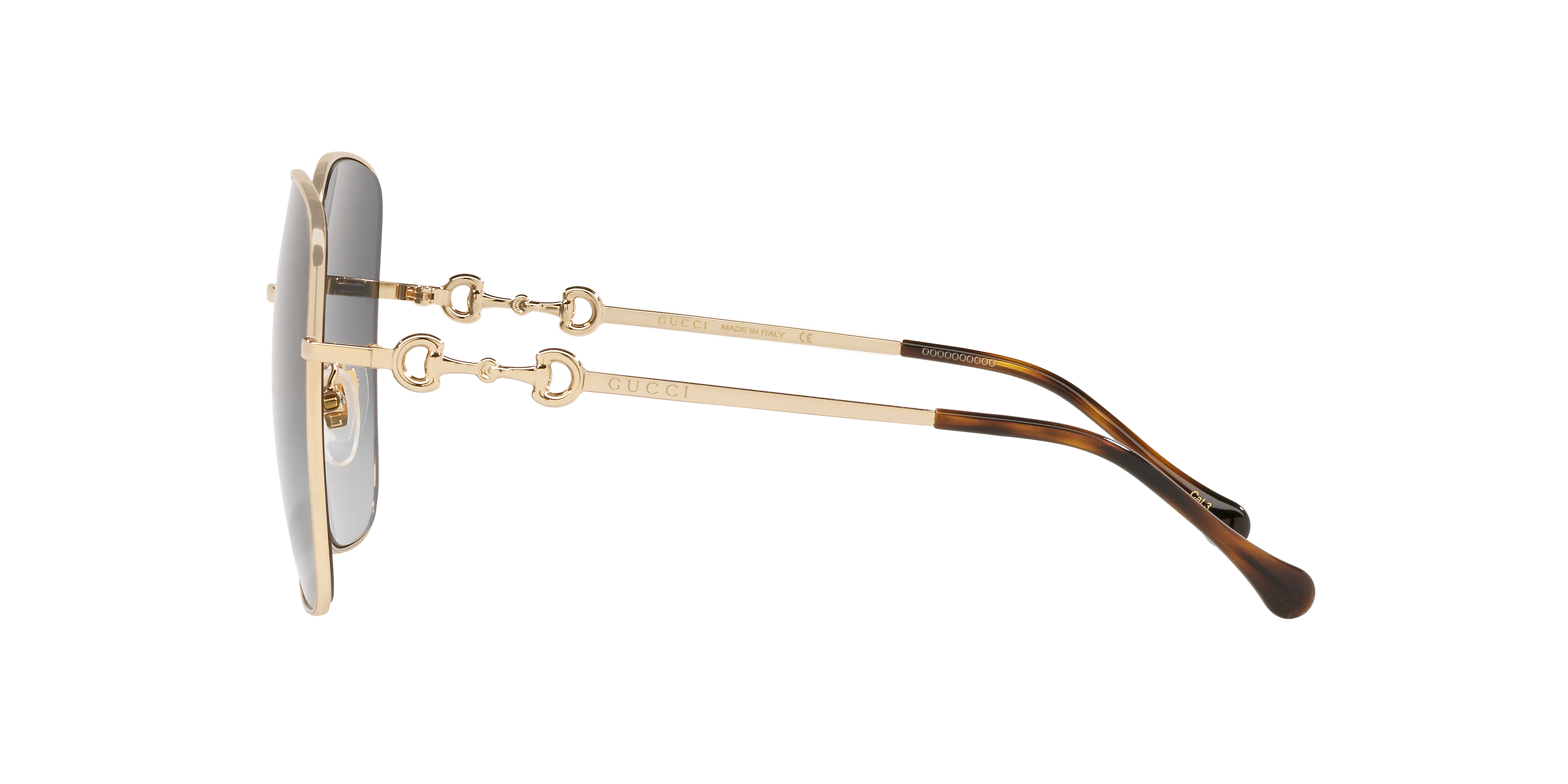 GG0879S Gold MetallSunglass Frames von B24, Seitenansicht