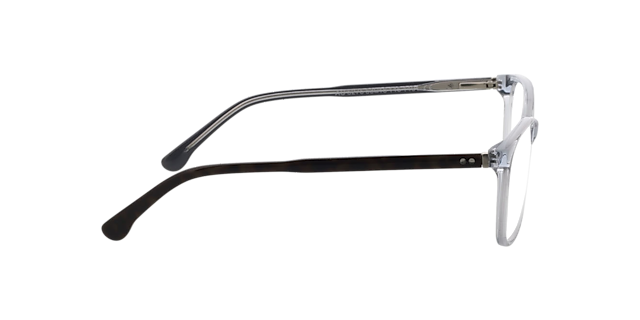 Kensington Grijs & tweelaags grijs Havana AcetaatEyeglass Frames van B24, Zijaanzicht