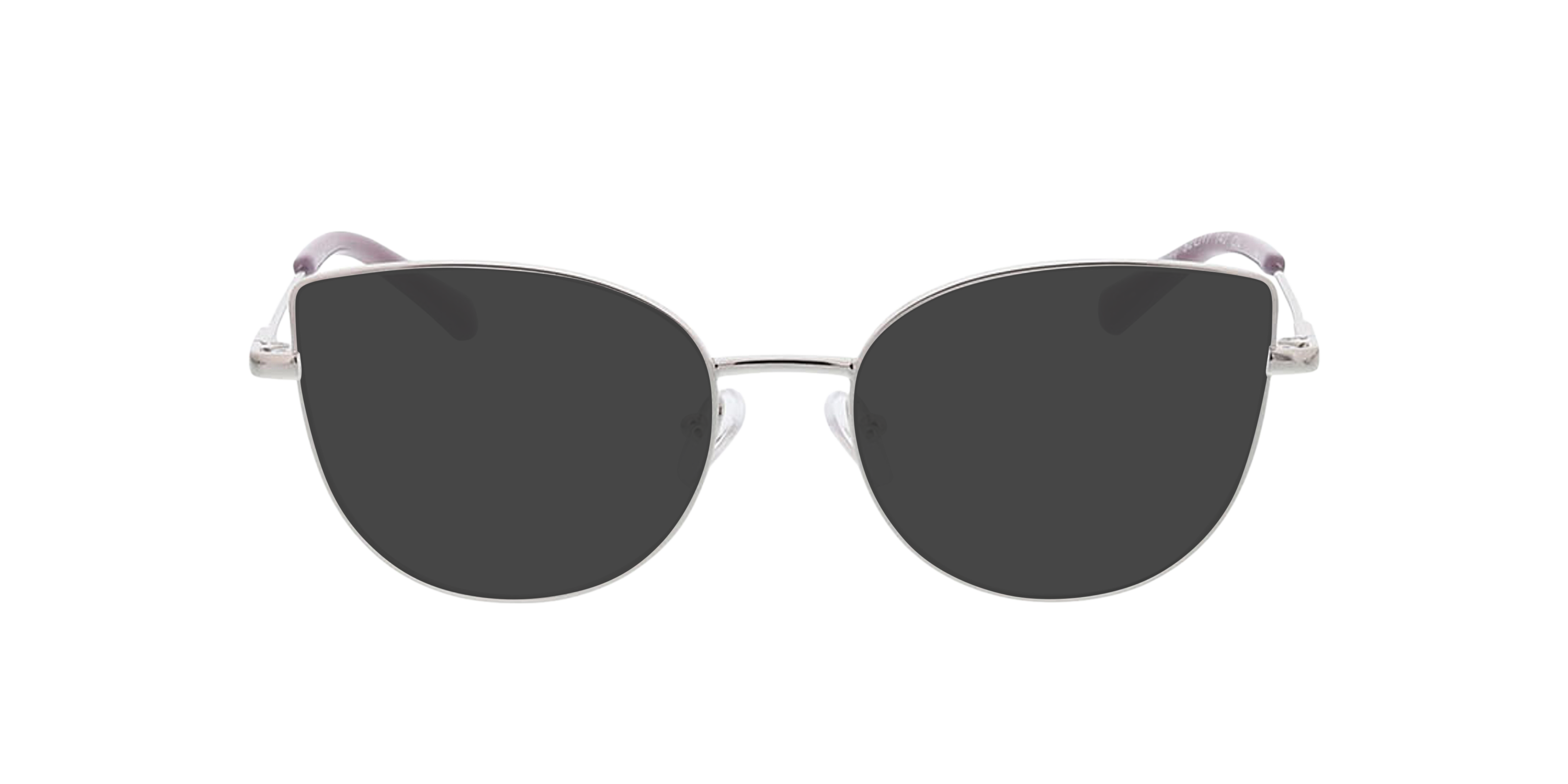 Hayley Silber MetallEyeglass Frames von B24, mit getönten Gläsern