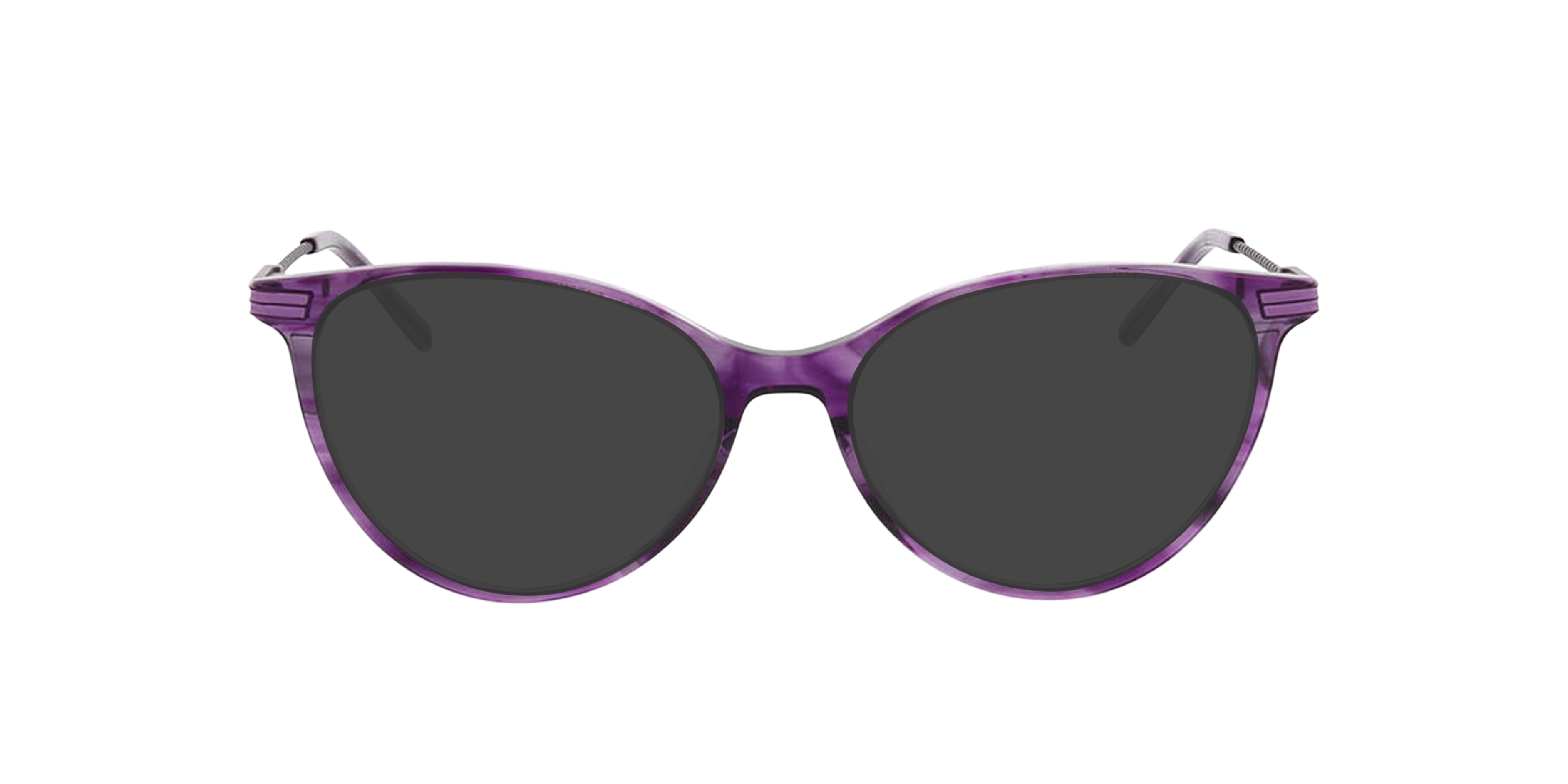 Leona Lila AcetatEyeglass Frames von B24, mit getönten Gläsern