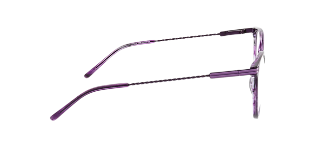 Leona Lila AcetatEyeglass Frames von B24, Seitenansicht