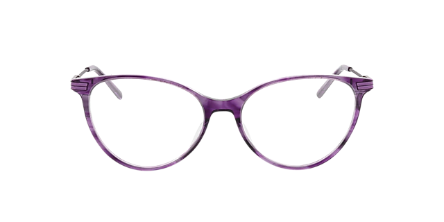 Leona Lila AcetatEyeglass Frames von B24, Vorderansicht