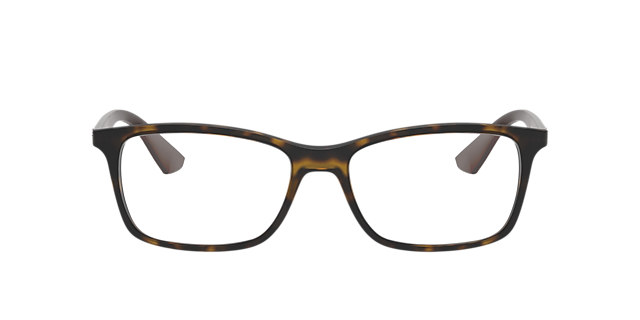 RB7047 Havana KunststofEyeglass Frames van B24, Vooraanzicht