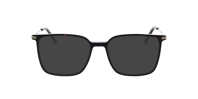 Barney Silver  &  Havana AcetatEyeglass Frames von B24, mit getönten Gläsern