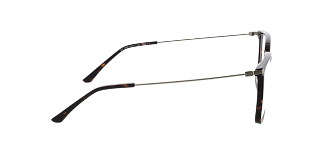 Barney Silver  &  Havana AcetatEyeglass Frames von B24, Seitenansicht