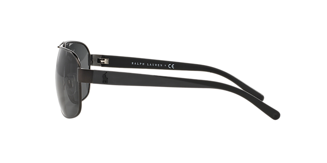 PH3093 Gunmetal dunkel matt MetallSunglass Frames von B24, Seitenansicht