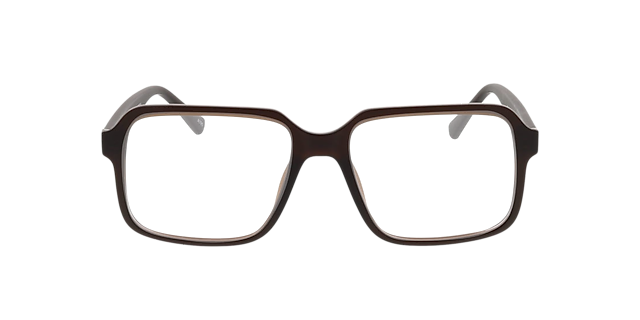 Trenton Matt Brown KunststoffEyeglass Frames von B24, Vorderansicht