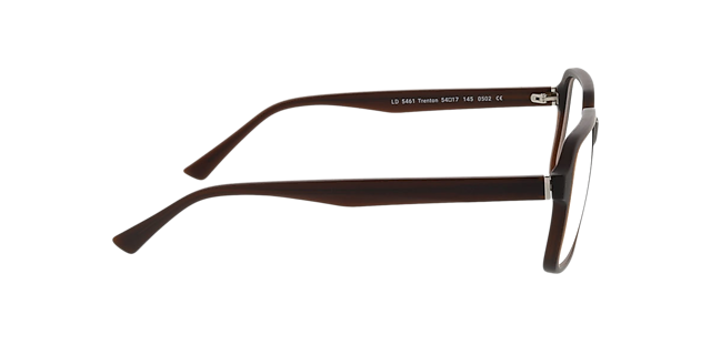 Trenton Matt Brown KunststoffEyeglass Frames von B24, Seitenansicht