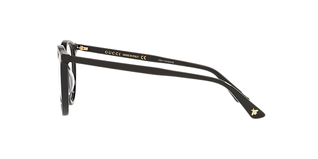 GG0027O Zwart AcetaatEyeglass Frames van B24, Zijaanzicht