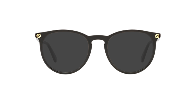 GG0027O Zwart AcetaatEyeglass Frames van B24, met getinte lenzen