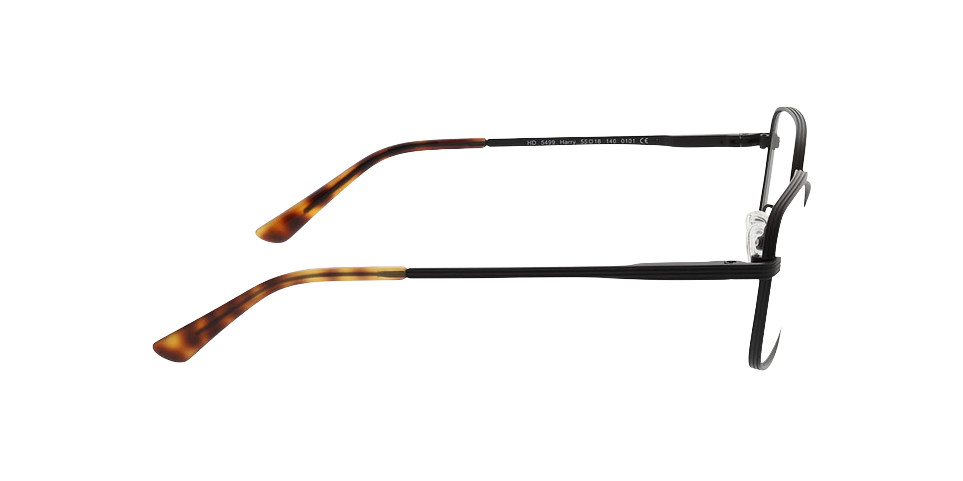 Harry Mattschwarz MetallEyeglass Frames von B24, Seitenansicht