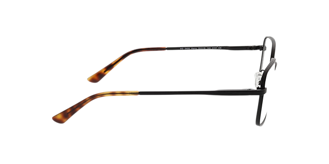 Harry Matzwart MetaalEyeglass Frames van B24, Zijaanzicht