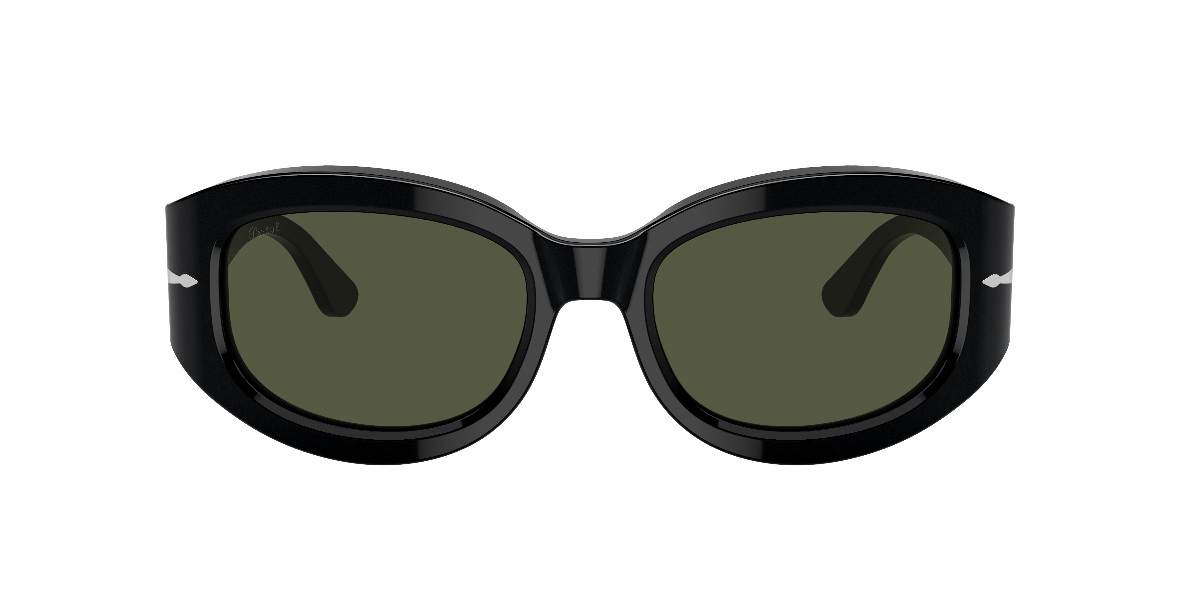 PO3335S Schwarz AcetatSunglass Frames von B24, mit getönten Gläsern