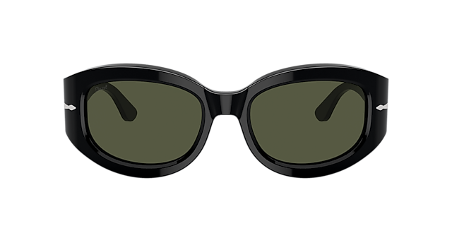 PO3335S Schwarz AcetatSunglass Frames von B24, mit getönten Gläsern