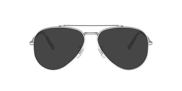 RB3625V Zilver MetaalEyeglass Frames van B24, met getinte lenzen