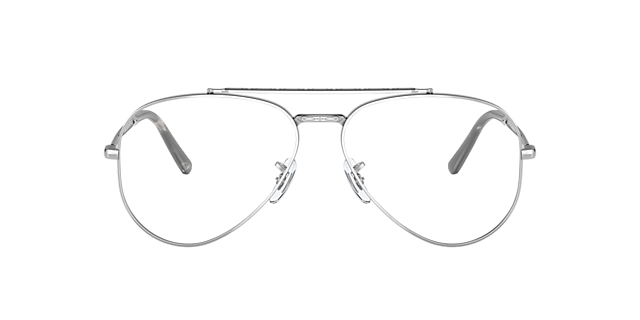 RB3625V Zilver MetaalEyeglass Frames van B24, Vooraanzicht