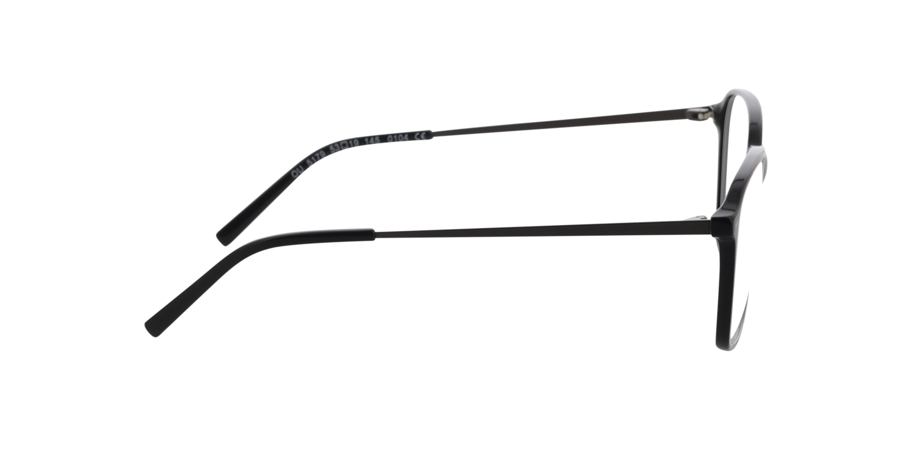 Brandon Black  &  Matt Gun AcetatEyeglass Frames von B24, Seitenansicht