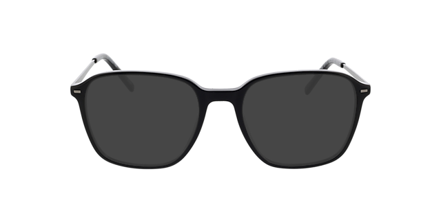 Brandon Zwart & mat gunmetal AcetaatEyeglass Frames van B24, met getinte lenzen