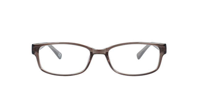 Drifter Shiny Crystal Grey KunststofEyeglass Frames van B24, Vooraanzicht