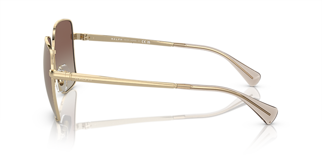 RA4142 Glänzendes Hellgold MetallSunglass Frames von B24, Seitenansicht