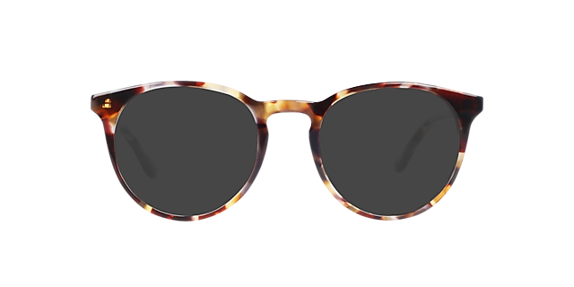 Grande Rotondo Emperador Havana AcetaatEyeglass Frames van B24, met getinte lenzen