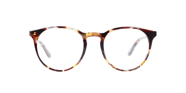 Grande Rotondo Emperador Havana AcetaatEyeglass Frames van B24, Vooraanzicht